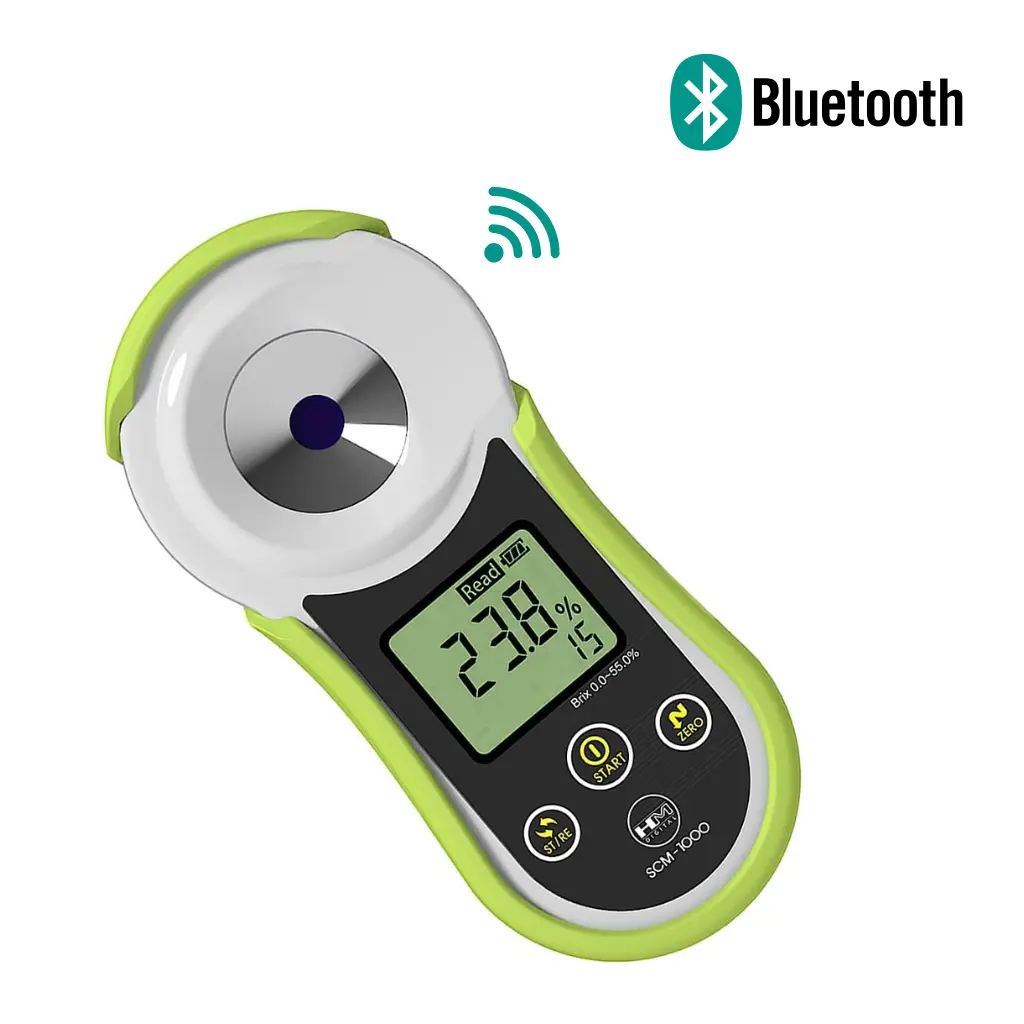Refractómetro Digital Bluetooth 0~55%